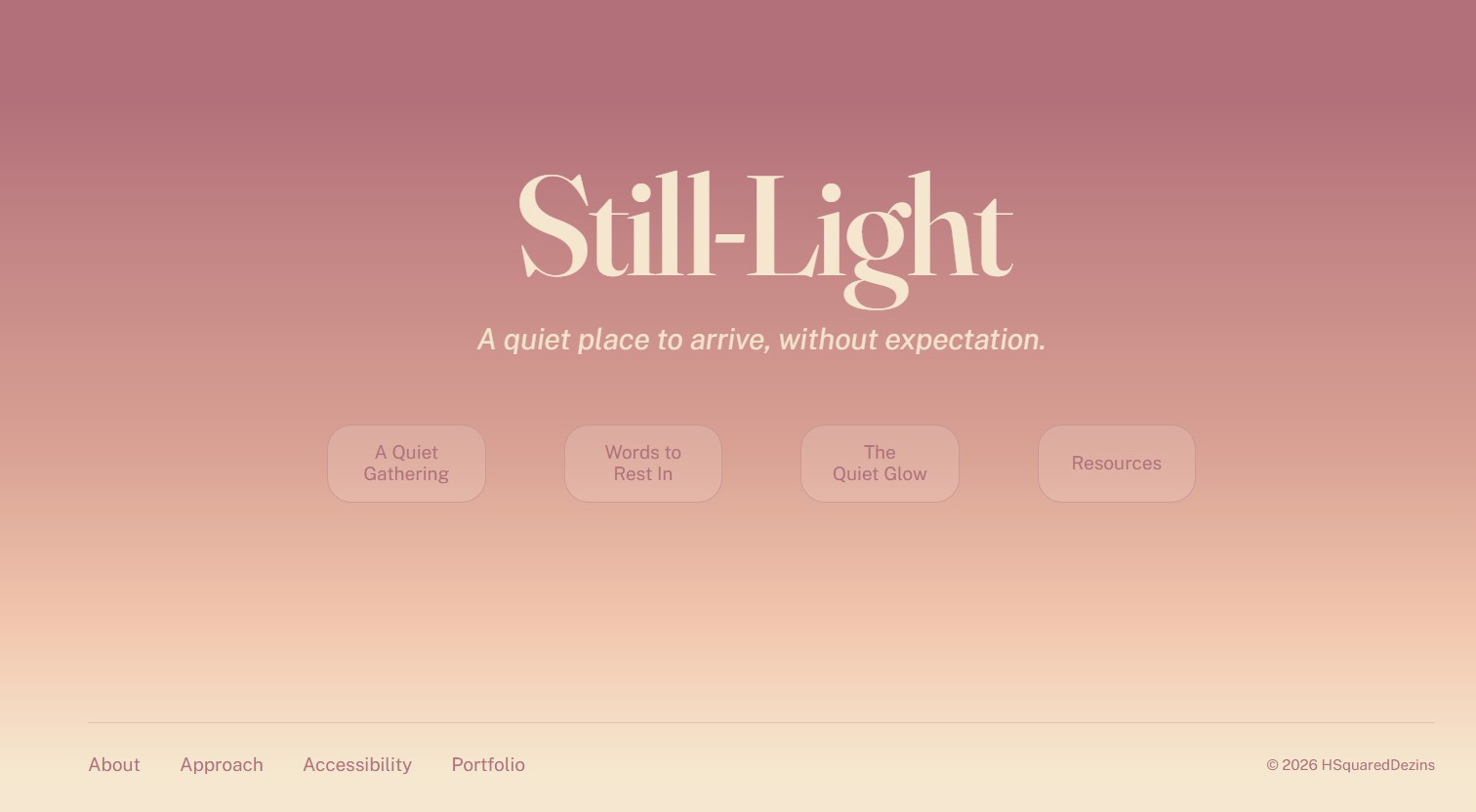 Still-Light Home